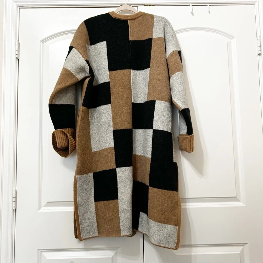 NWT Free People Check Me Out Long Cardigan Jacket
